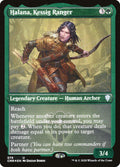 Halana, Kessig Ranger [Foil Etched] Magic Commander Legends image 0