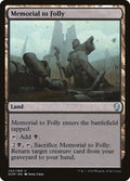 Memorial to Folly #242 Magic Dominaria image 0