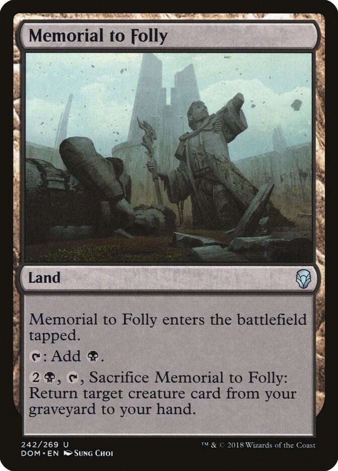 Memorial to Folly #242 Magic Dominaria image 0