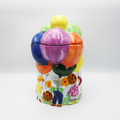 Ceramic Children With Balloons Cookie Jar image 0