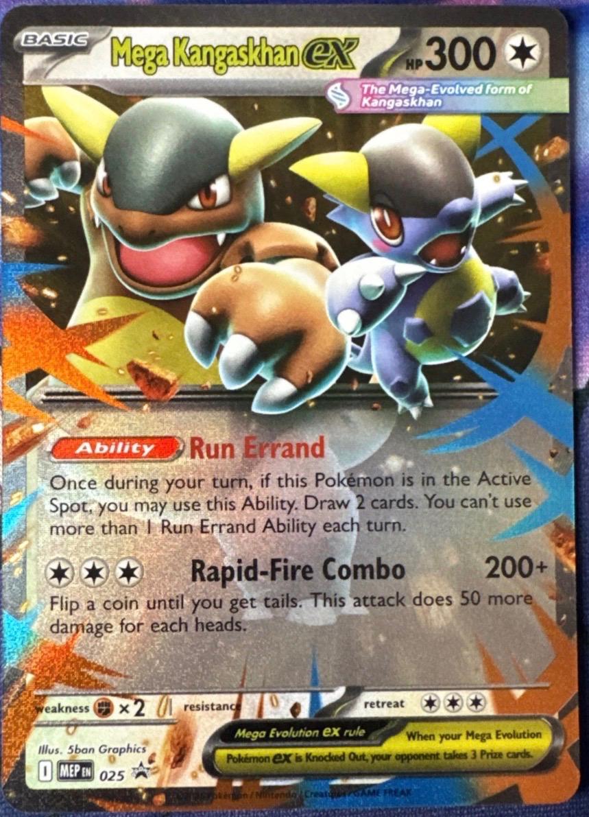 Mega Kangaskhan EX #25 Pokemon Promo image 0