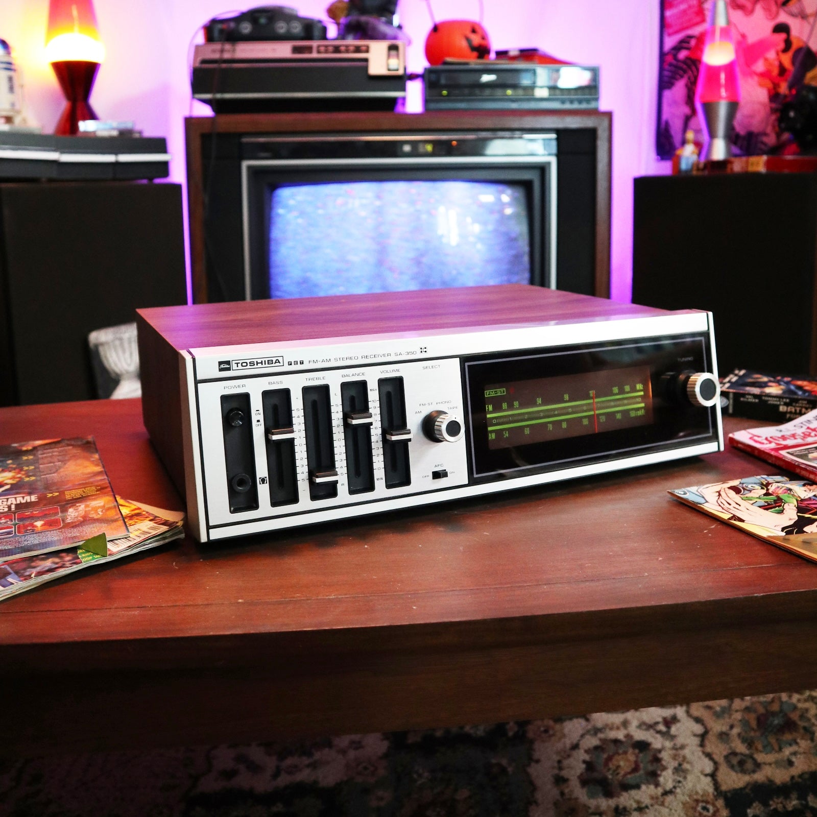 Toshiba FM AM Receiver SA-350 image 0