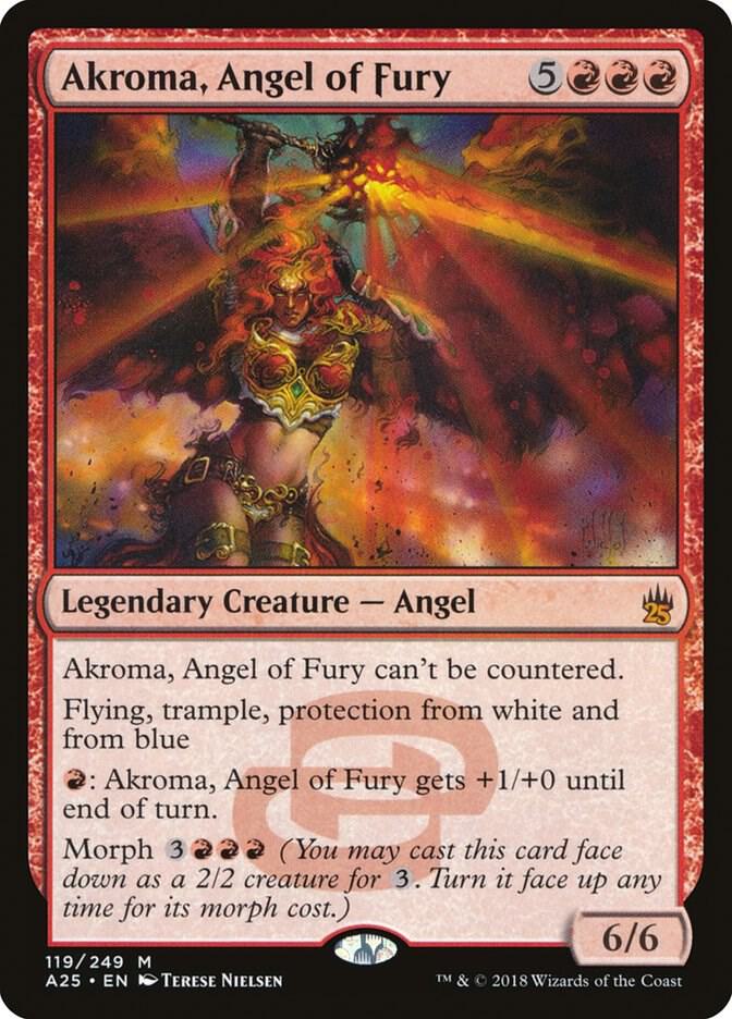Akroma, Angel of Fury #119 Magic Masters 25 image 0