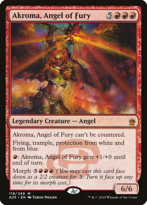 Akroma, Angel of Fury #119 Magic Masters 25 image 0