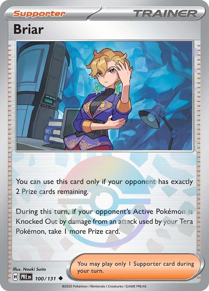 Briar [Poke Ball] #100 Pokemon Prismatic Evolutions image 0
