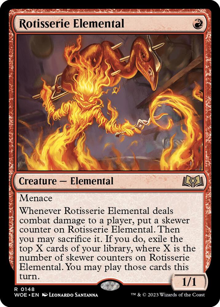 Rotisserie Elemental - Wilds of Eldraine image 0