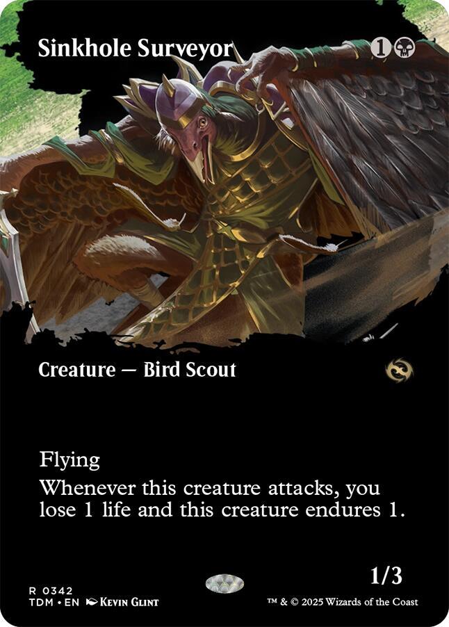 Sinkhole Surveyor [Borderless] #342 Magic Tarkir: Dragonstorm image 0
