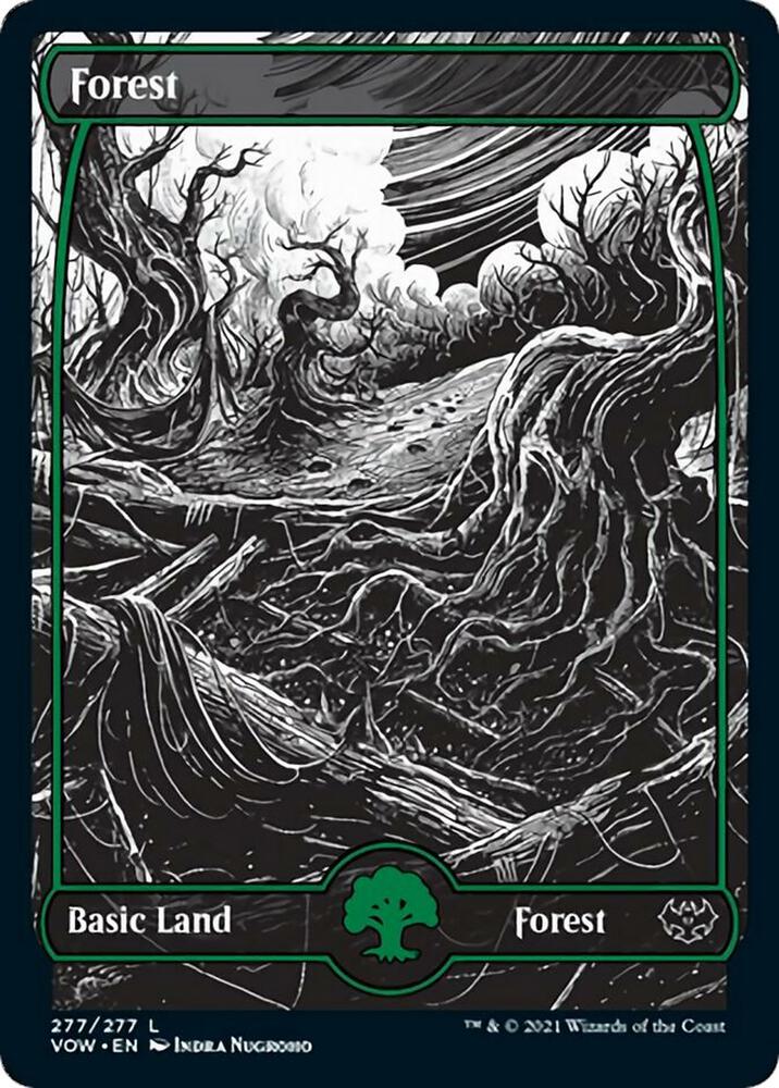 Forest #277 Magic Innistrad: Crimson Vow image 0
