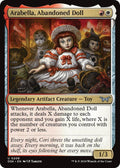 Arabella, Abandoned Doll [Foil] #208 Magic Duskmourn: House of Horror image 0