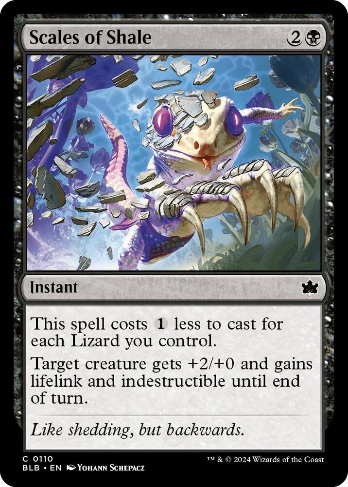 Scales of Shale [Foil] #110 Magic Bloomburrow image 0