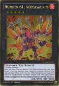 Number 61: Volcasaurus PGL3-EN073 image 0