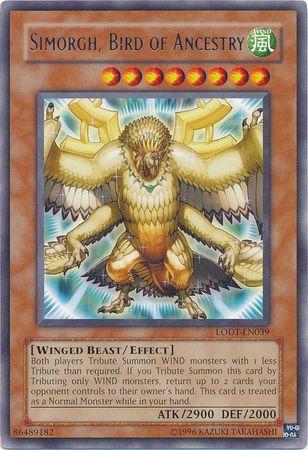 Simorgh, Bird of Ancestry LODT-EN039 YuGiOh Light of Destruction Unlimited image 0