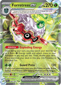 Forretress ex #2 Pokemon Paldean Fates image 0