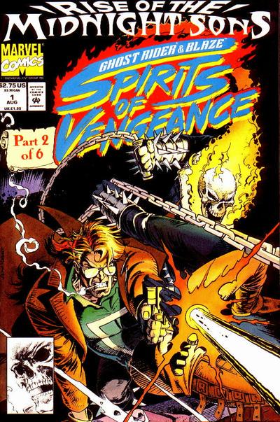Ghost Rider / Blaze: Spirits Of Vengeance #1 (1992) image 0