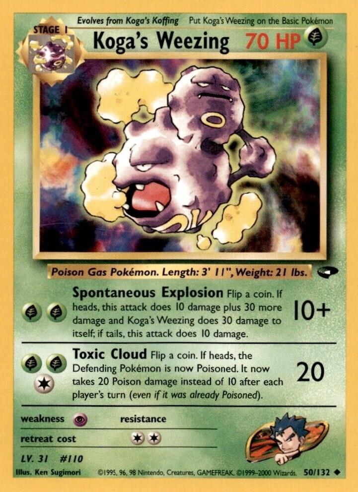 Koga's Weezing #50 Pokemon Gym Challenge (MP) image 0