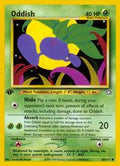 Oddish [1st Edition] #68 Pokemon Neo Genesis (LP) image 0