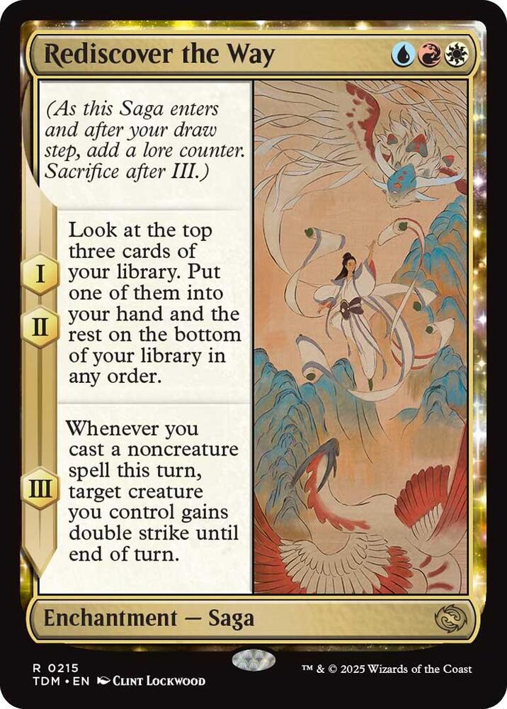 Rediscover the Way #215 Magic Tarkir: Dragonstorm image 0