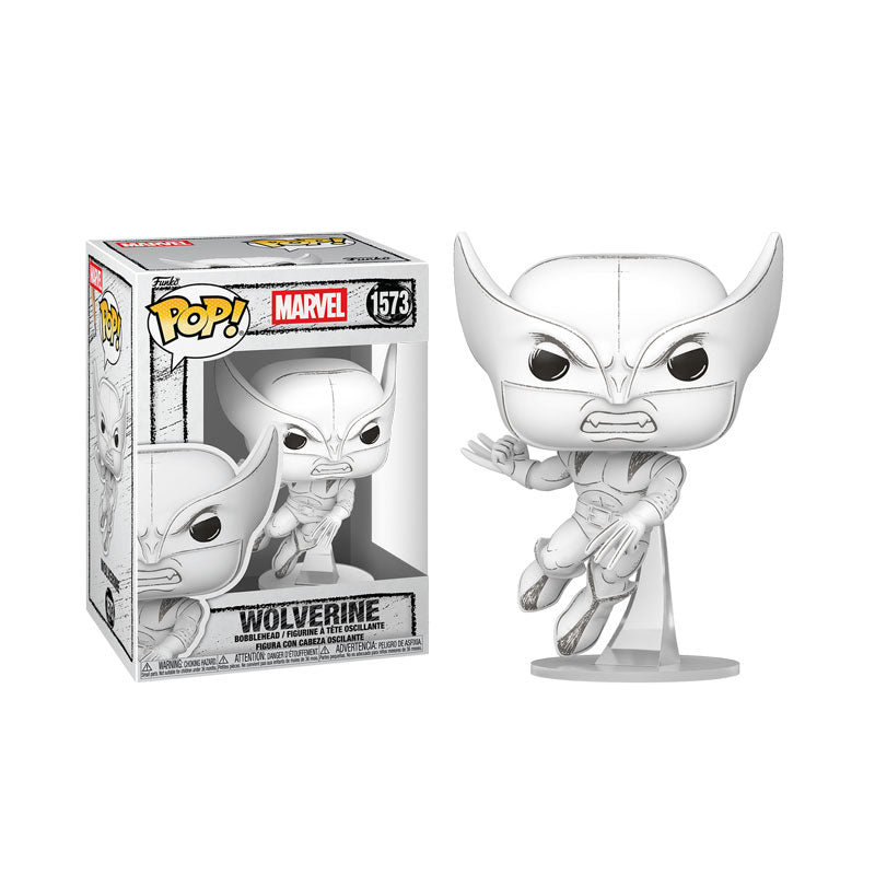 Marvel Funko POP! Sketched Wolverine #1573 image 0