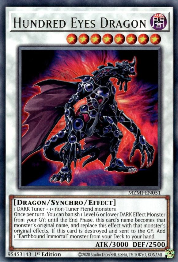 Hundred Eyes Dragon MZMI-EN051 image 0