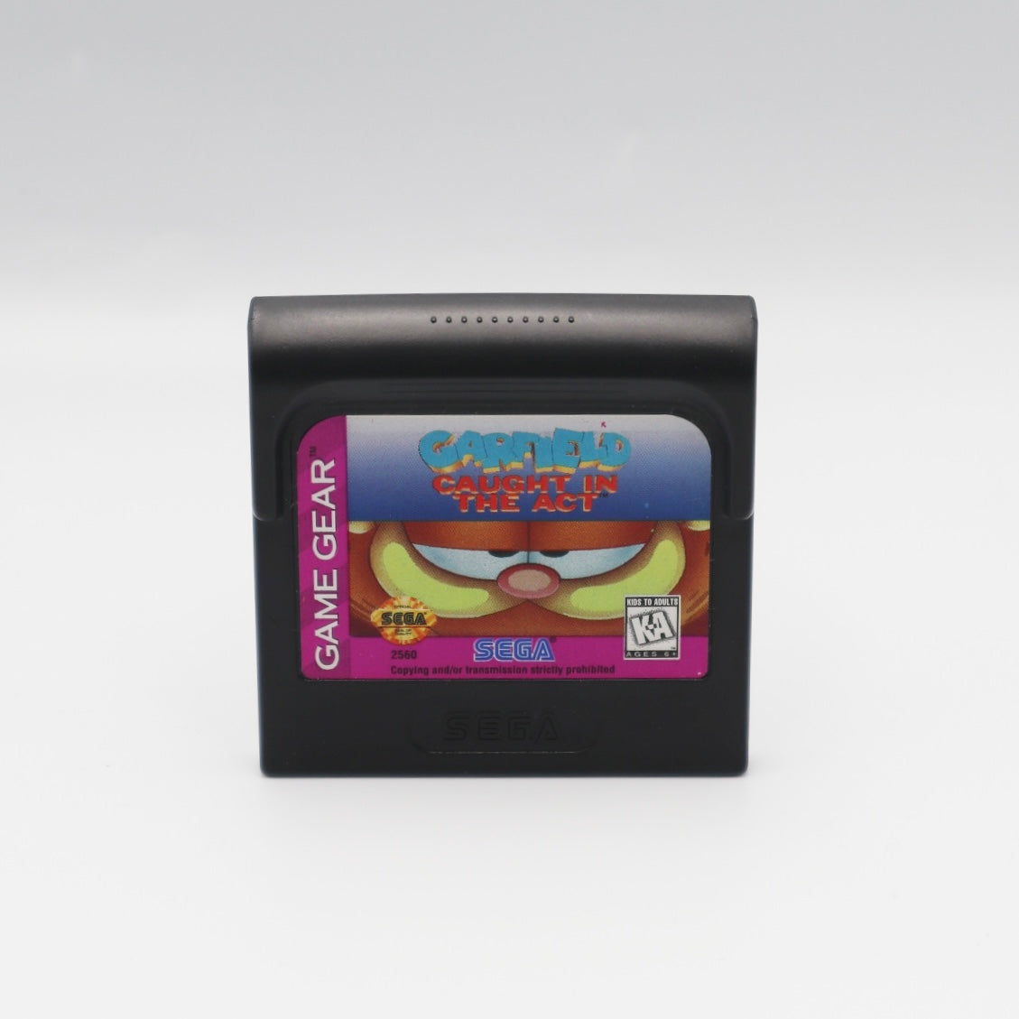 Garfield Caught in the Act Sega Game Gear image 0