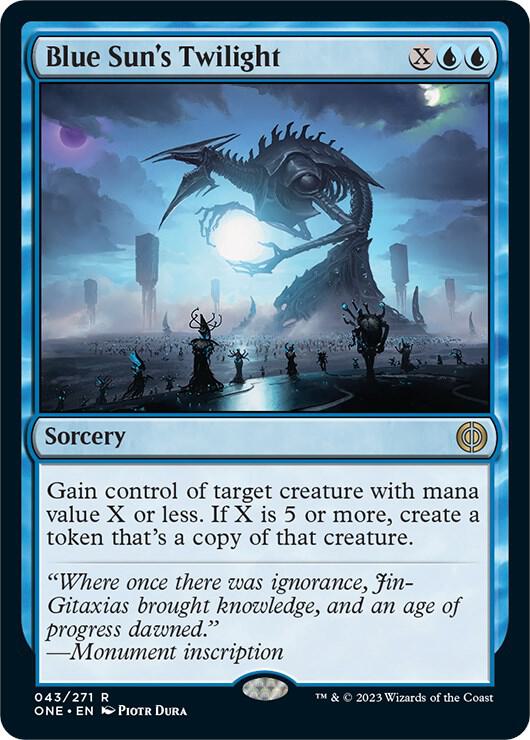 Blue Sun's Twilight #43 Magic Phyrexia: All Will Be One image 0