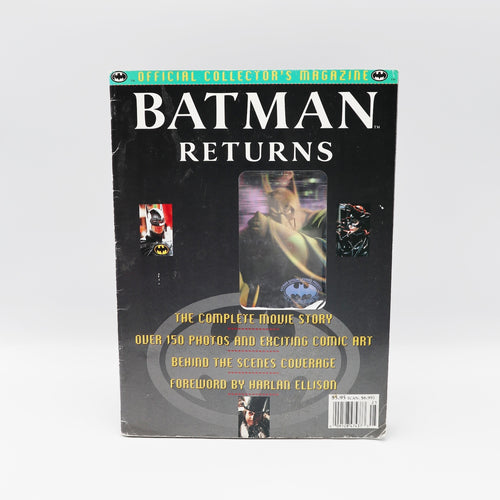 Batman Returns Official Collector's Magazine W/ Hologram (1992) image 0
