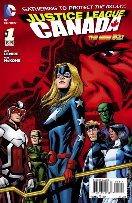 Justice League United [Red Variant] #1 (2014)