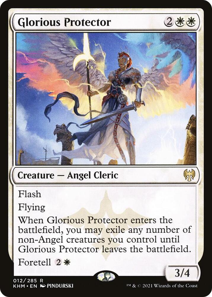 Glorious Protector #12 [Foil] Magic Kaldheim image 0