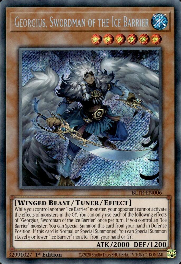 Georgius, Swordman Of The Ice Barrier BLTR-EN006 image 0