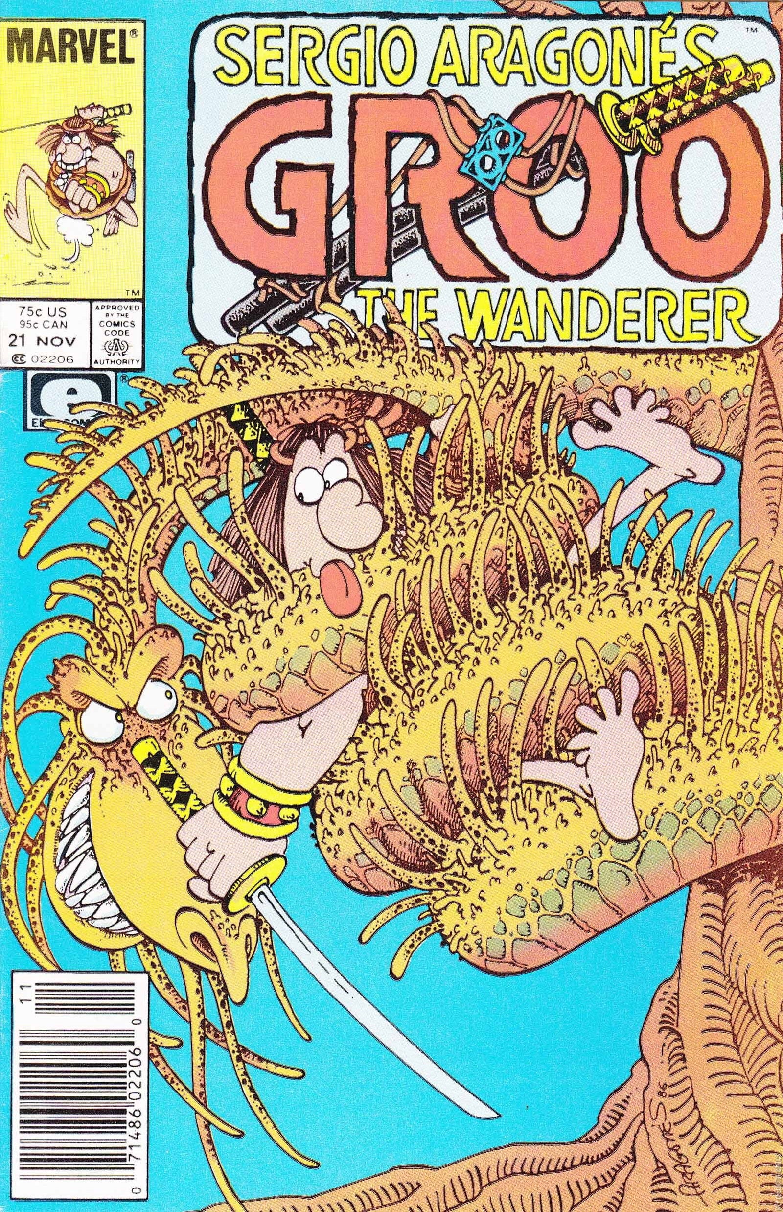 Groo the Wanderer [Newsstand] #21 (1986)