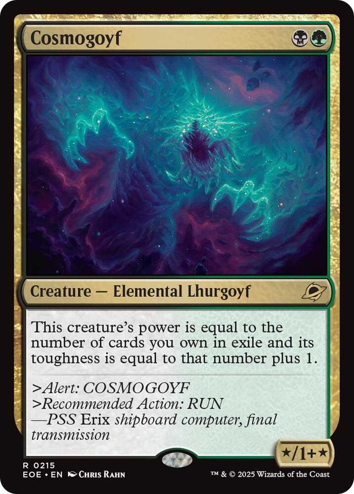 Cosmogoyf #215 Magic Edge of Eternities image 0