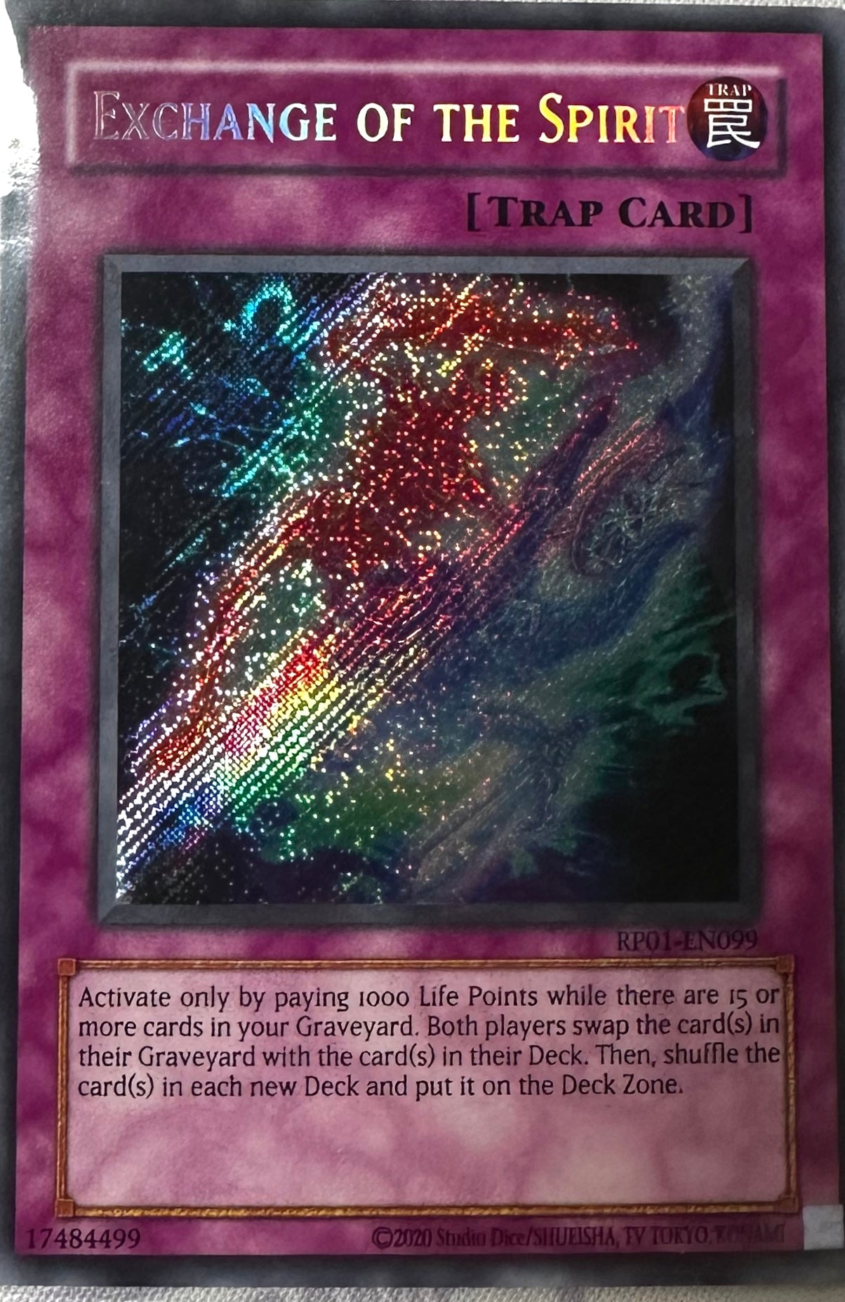 Exchange of the Spirit RP01-EN099 YuGiOh Retro Pack 2024 image 0