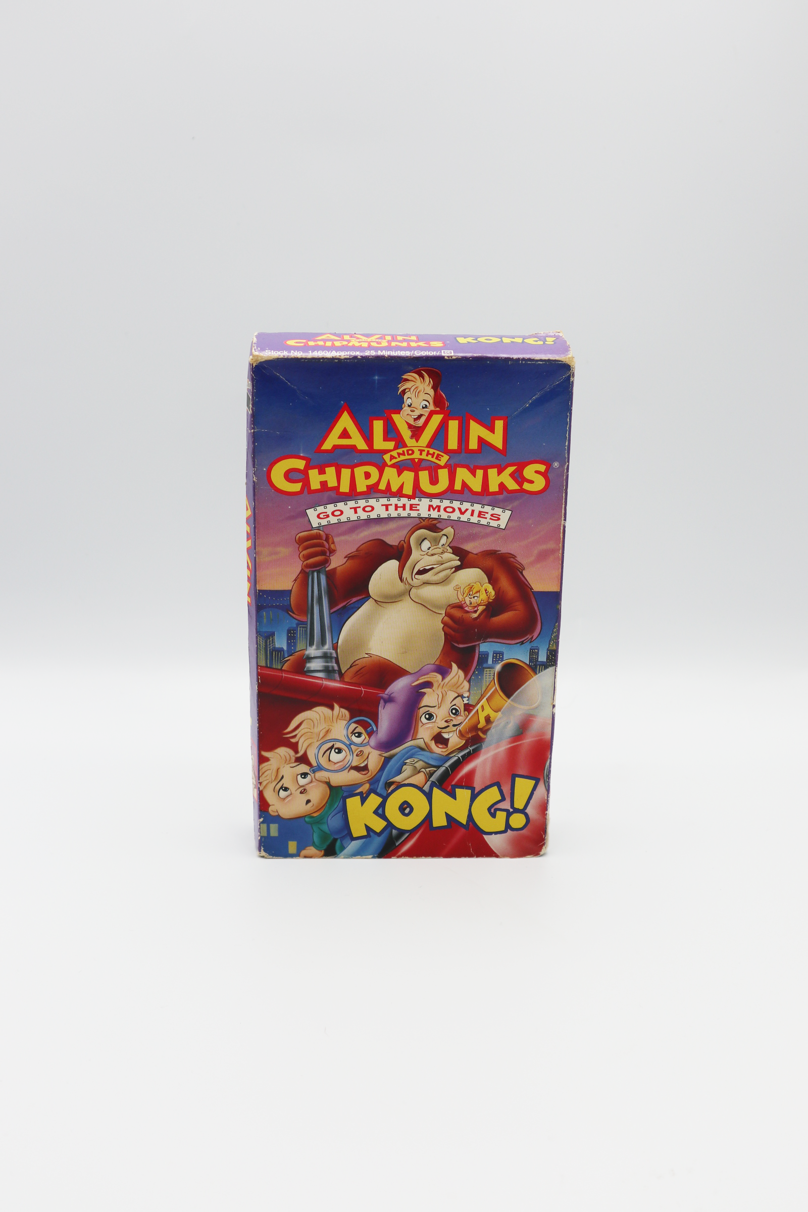 Alvin & The Chipmunks Go To The Movies VHS (1990) image 0
