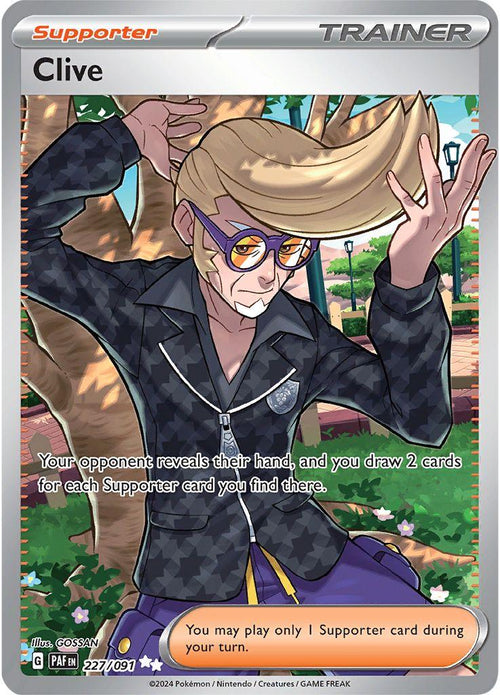 Clive #227 Pokemon Paldean Fates image 0