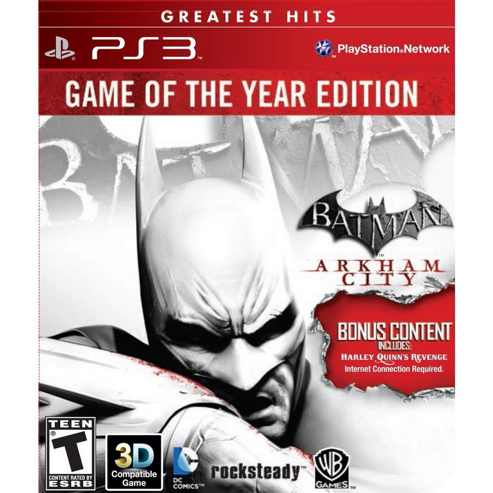 Batman: Arkham City [Game of the Year Greatest Hits] Playstation 3 image 0