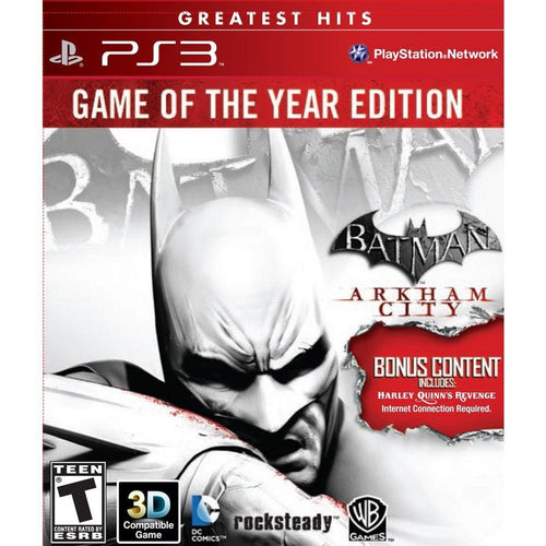 Batman: Arkham City [Game of the Year Greatest Hits] Playstation 3 image 0