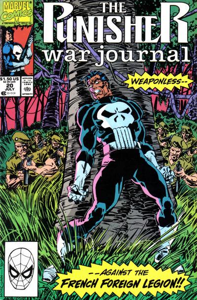 Punisher War Journal #20 (1990) image 0