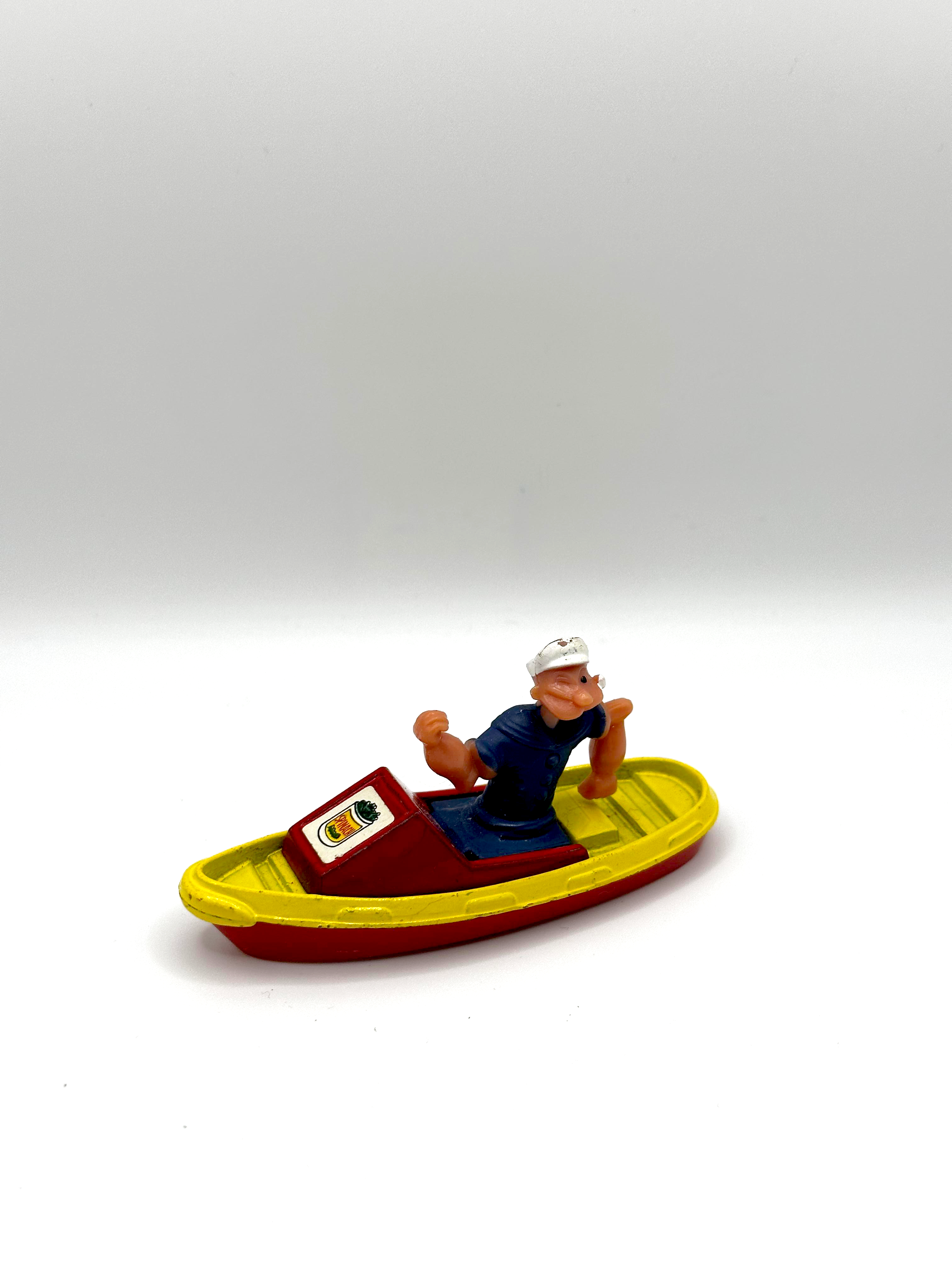 Popeye The Sailor Man Corgi Die Cast Boat Car (1980) image 0