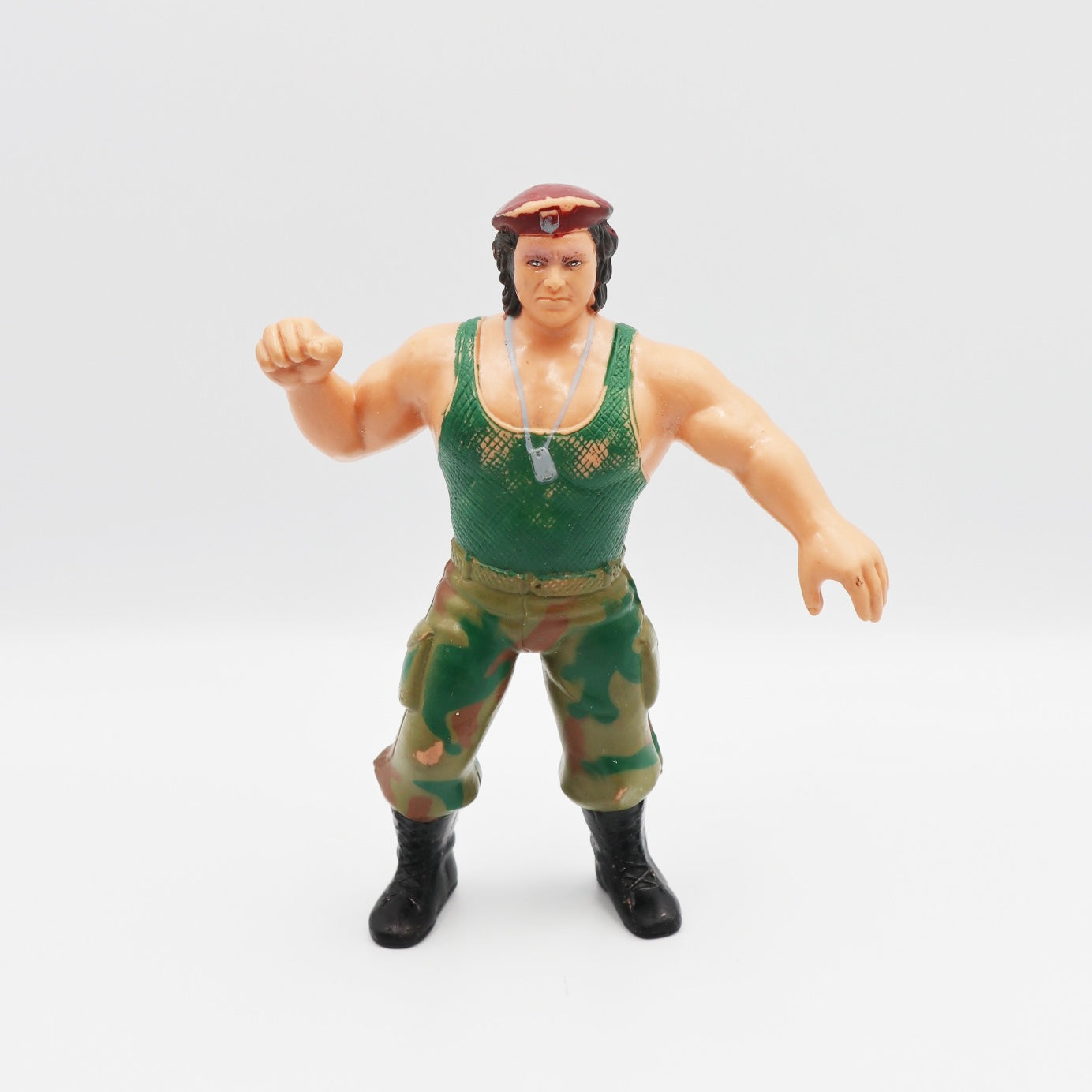 Vintage LJN WWF Corporal Kirchner Wrestling Figure 8" Titan Sports (1985) image 0