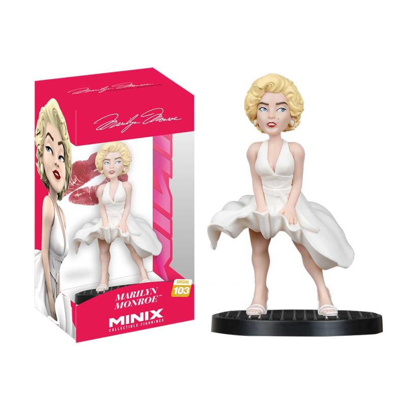 Minix 12cm Marilyn Monroe Icon Collectible Figure image 0