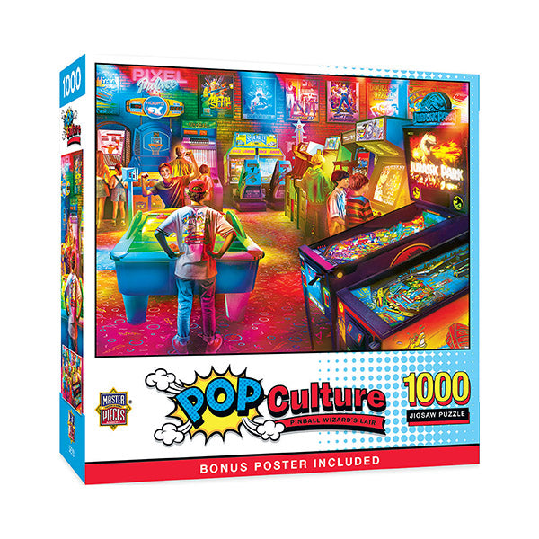 Pop Culture Pinball Wizard Lair 1000pc Puzzle image 0