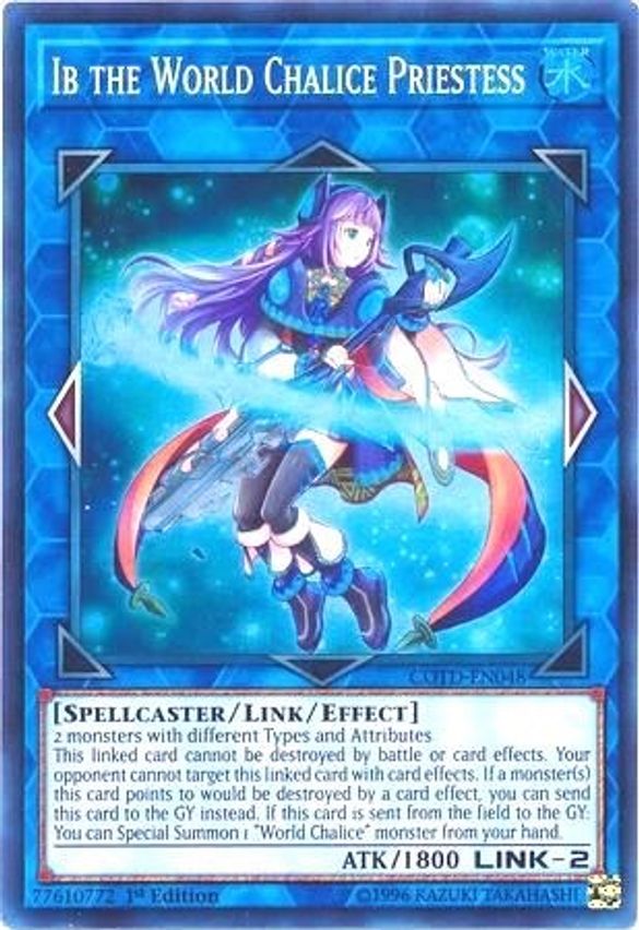 Ib The World Chalice Priestess [1st Edition] COTD-EN048 image 0