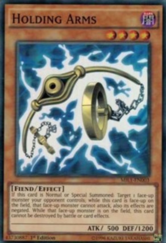 Holding Arms MIL1-EN003 YuGiOh Millennium Pack image 0