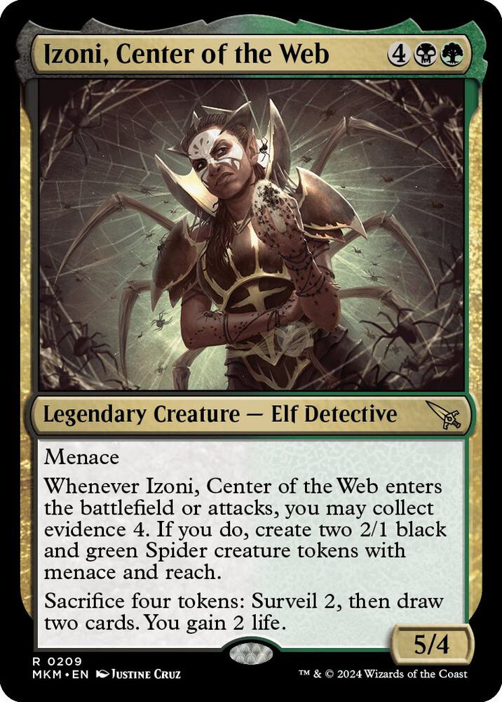 Izoni, Center of the Web #209 Magic Murders at Karlov Manor image 0