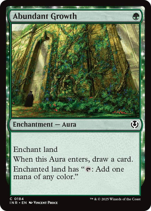 Abundant Growth [Foil] #184 Magic Innistrad Remastered image 0