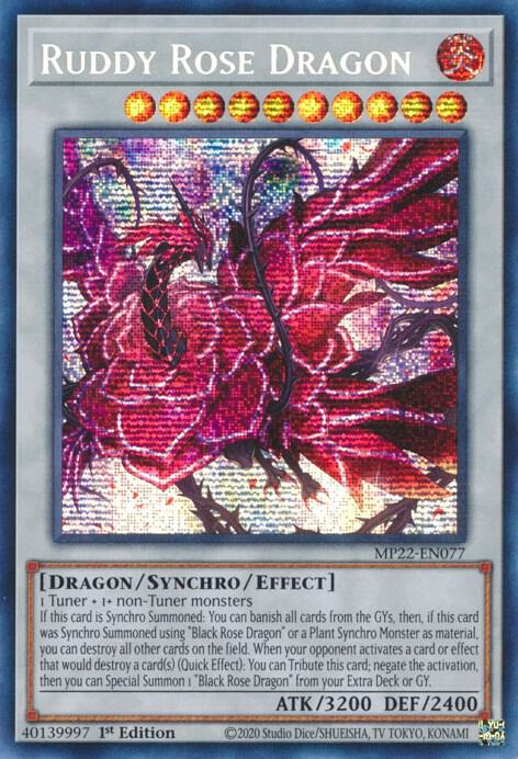 Ruddy Rose Dragon MP22-EN077 image 0