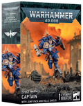 Warhammer 40k: Space Marines Captain with Jump Pack and Relic Shield image 0