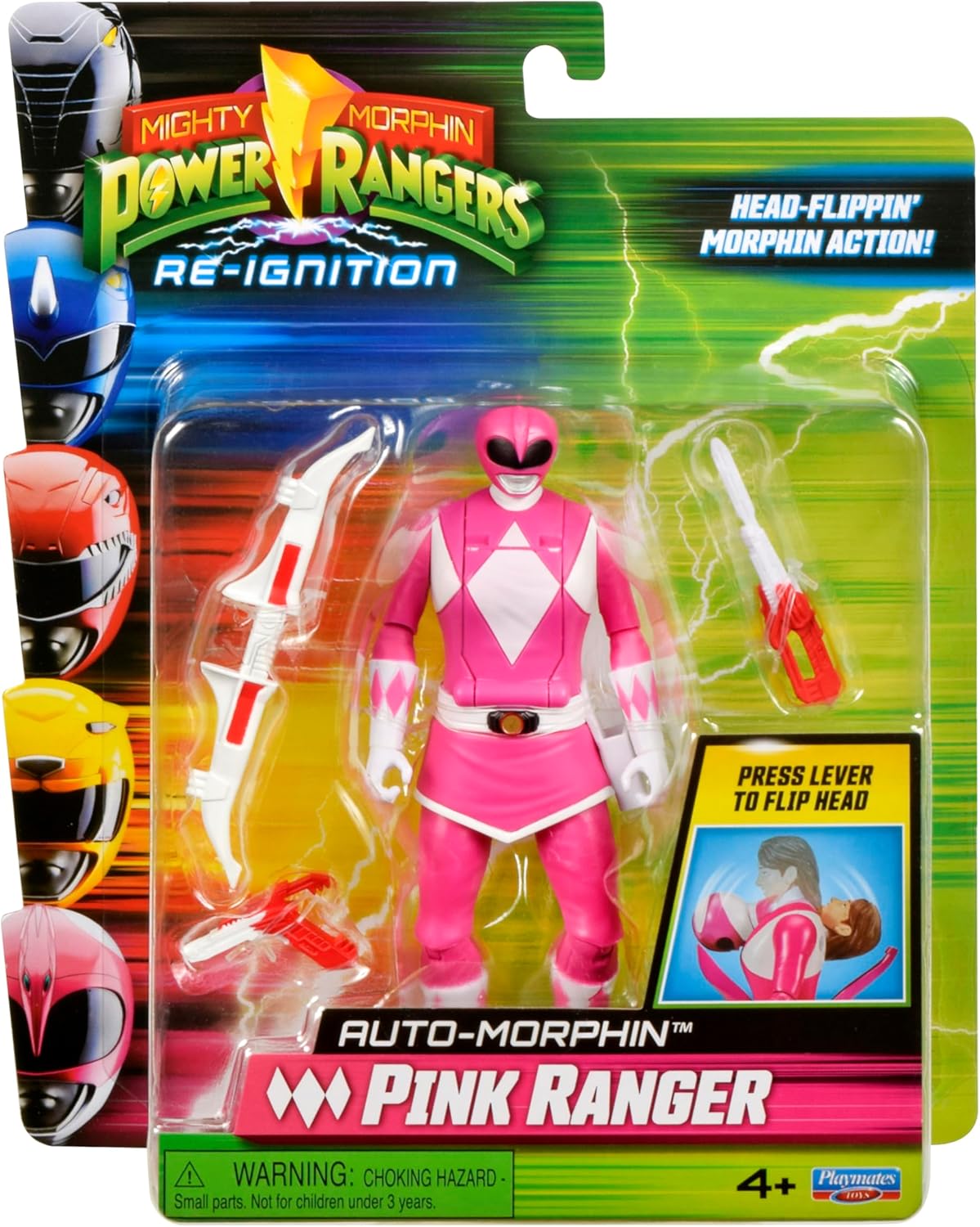 Power Rangers Re-Ignition 6" Action Figure Auto Morphin - Pink Ranger image 0