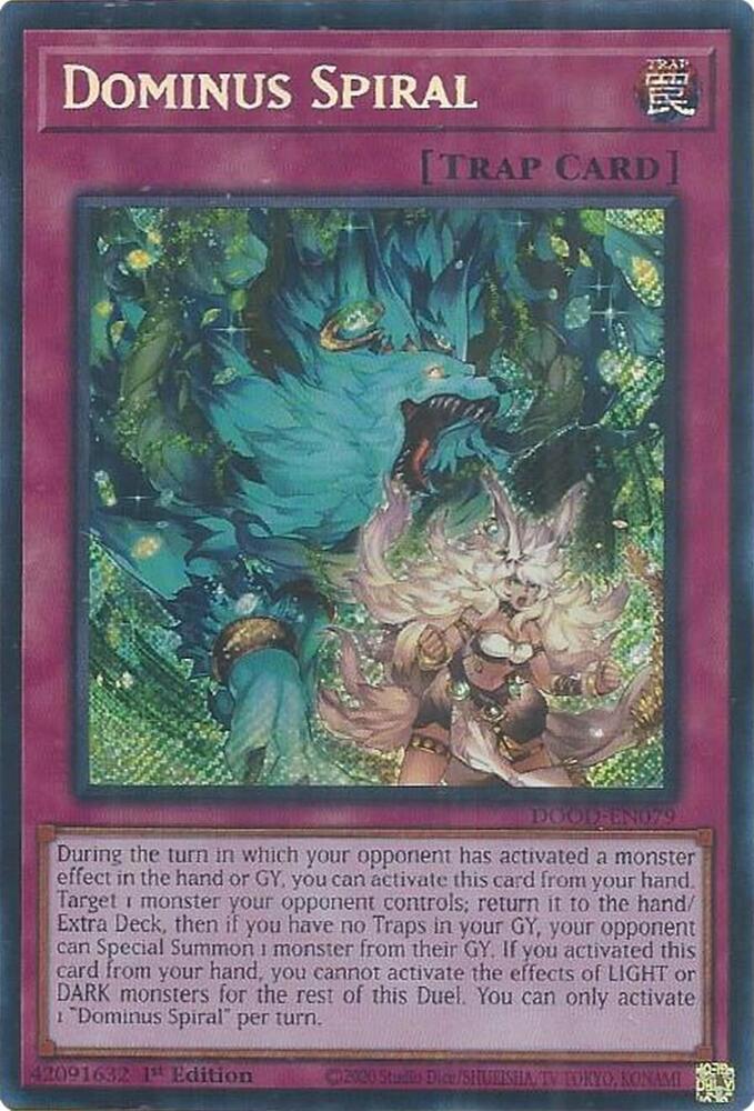 Dominus Spiral [Secret Rare] DOOD-EN079 image 0