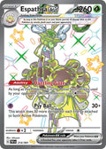 Espathra ex #214 Pokemon Paldean Fates image 0